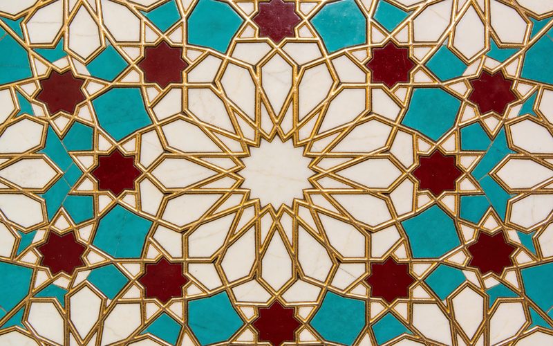 طرح هندسی اسلامی — خروجی واقعی پرامپت این سبک